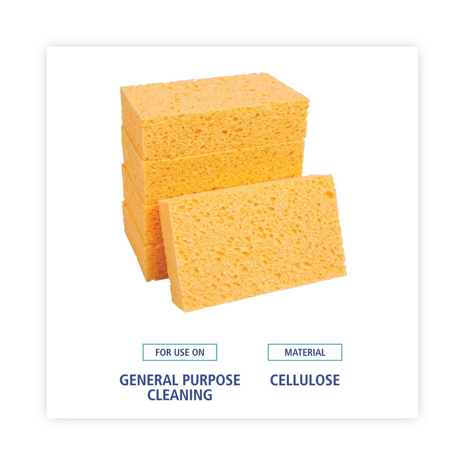 image:imageBoardwalk Medium Cellulose Sponge 367 X 608 155 Thick Yellow 24carton