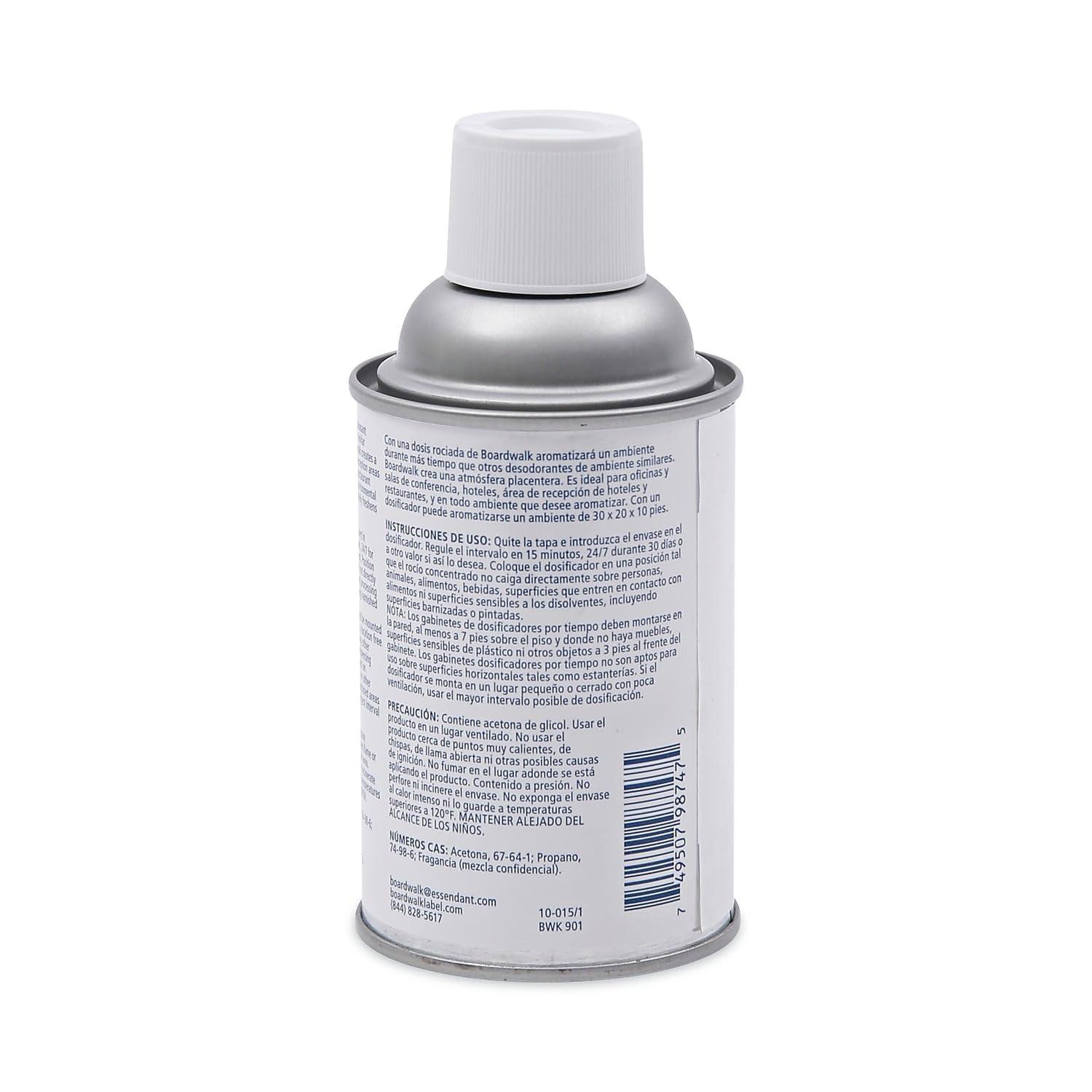 image:imageBoardwalk Metered Air Freshener Refill 12Pack 7 oz Aerosol Spray Powder Mist Scent Fits Most Standard Dispensers Lasts For 30 DaysApple Harvest