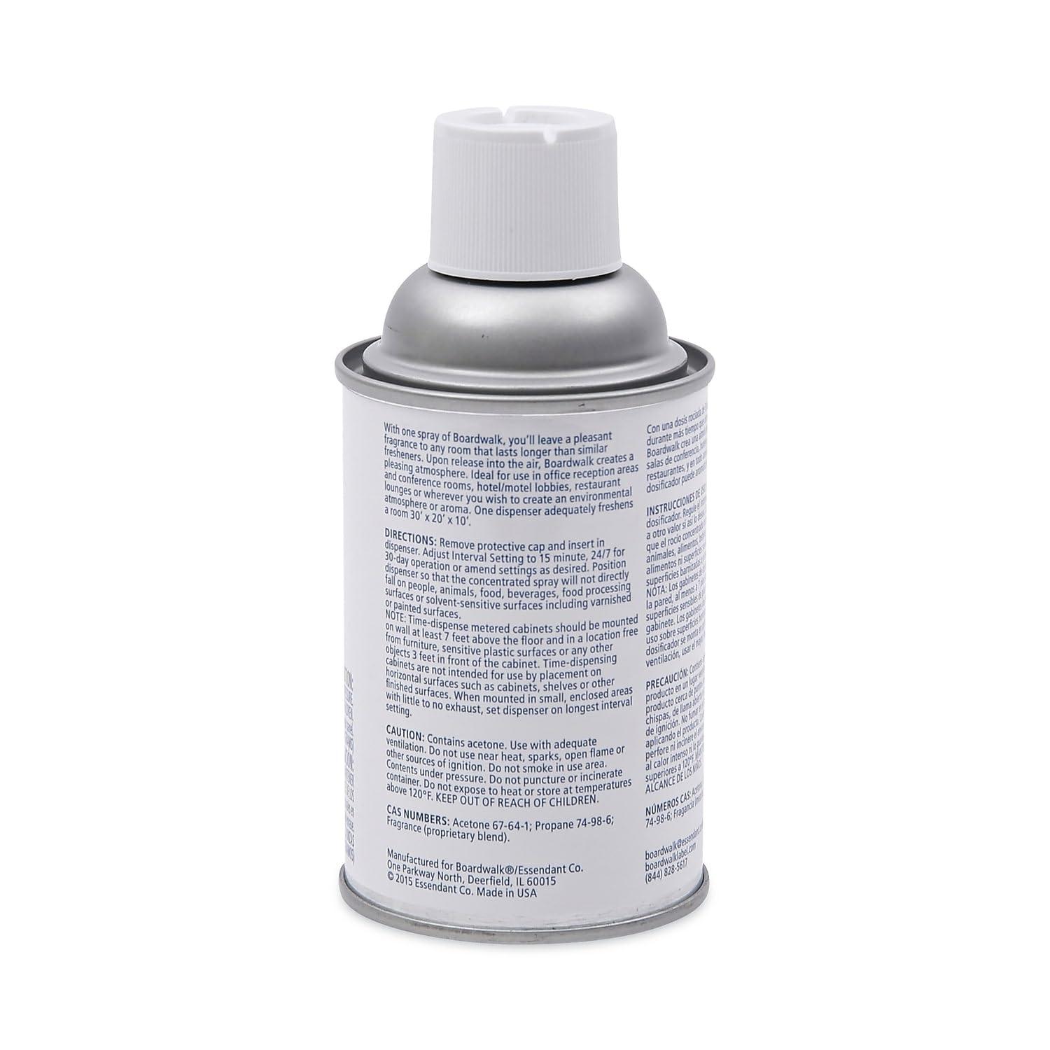 image:imageBoardwalk Metered Air Freshener Refill 12Pack 7 oz Aerosol Spray Powder Mist Scent Fits Most Standard Dispensers Lasts For 30 DaysApple Harvest