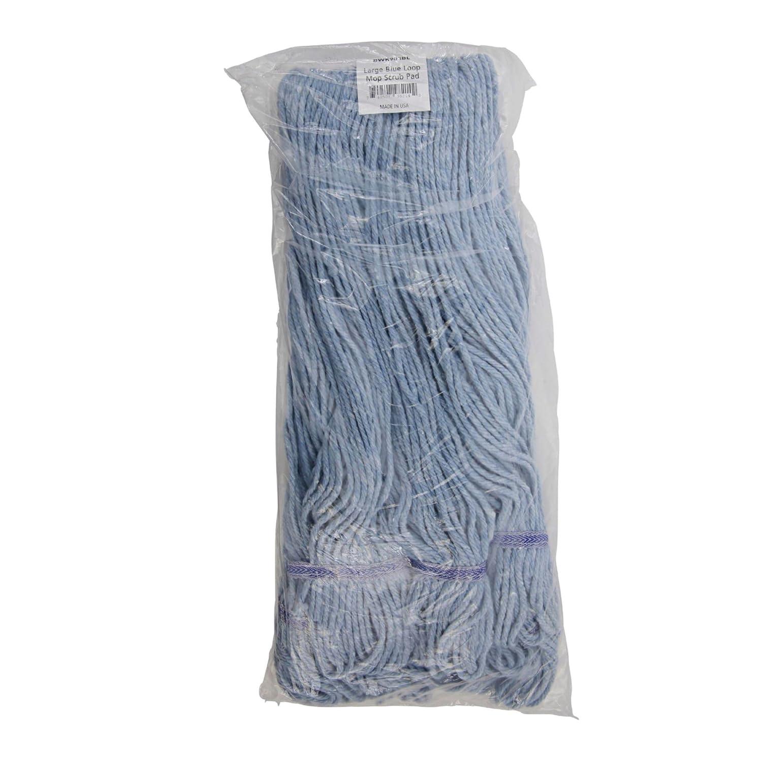 image:imageBoardwalk Mop Head LoopEnd Cotton with Scrub Pad Large 12Carton