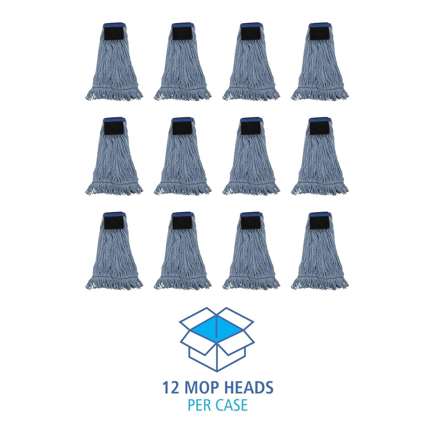 image:imageBoardwalk Mop Head LoopEnd Cotton with Scrub Pad Large 12Carton