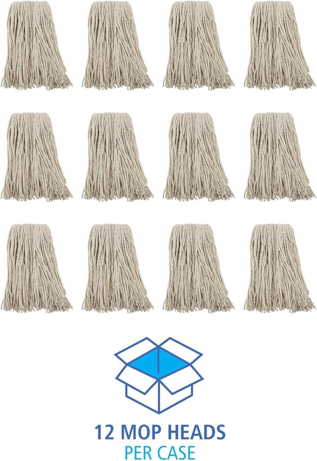 image:imageBoardwalk Premium CutEnd Wet Mop Heads Cotton 16oz White 12Carton
