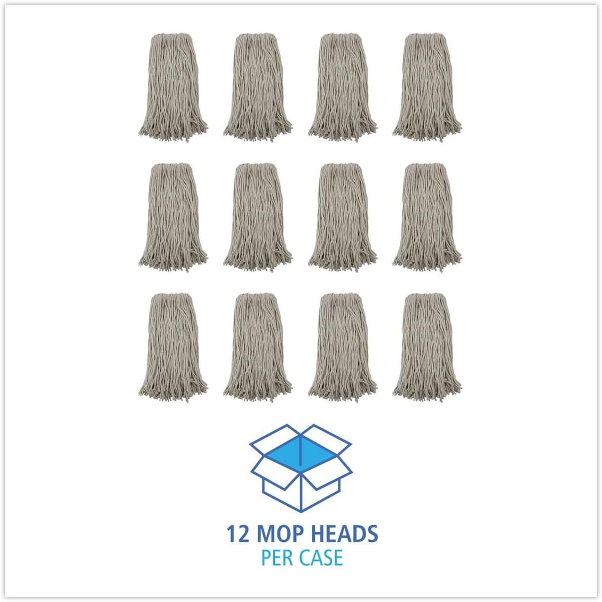 image:imageBoardwalk Premium CutEnd Wet Mop Heads Cotton 20oz White 12Carton