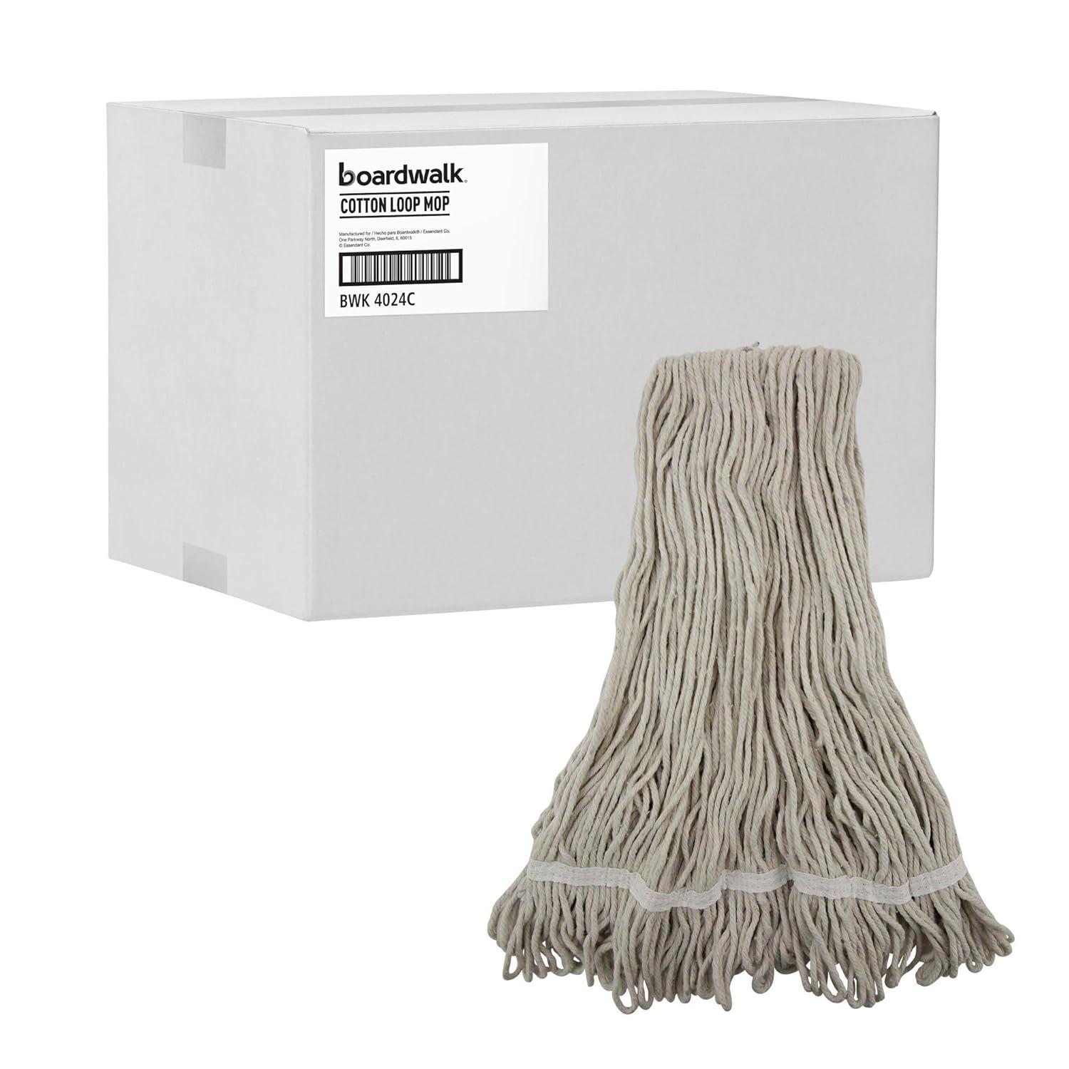 image:imageBoardwalk Pro Loop WebTailband Wet Mop Head Cotton 12Carton