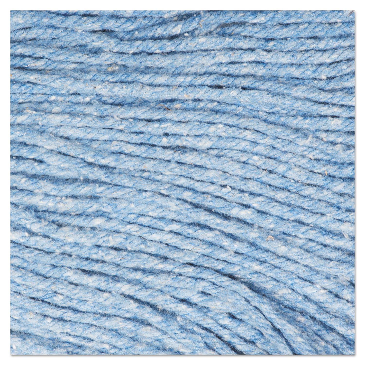 image:imageBoardwalk Super Loop Wet Mop Head CottonSynthetic Fiber 5 Headband Medium Size Blue 12Carton
