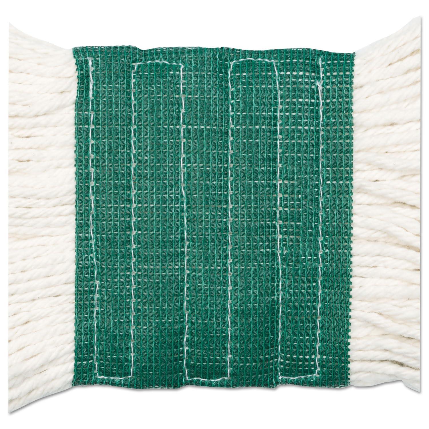 image:imageBoardwalk Super Loop Wet Mop Head CottonSynthetic Fiber 5 Headband Medium Size White 12Carton