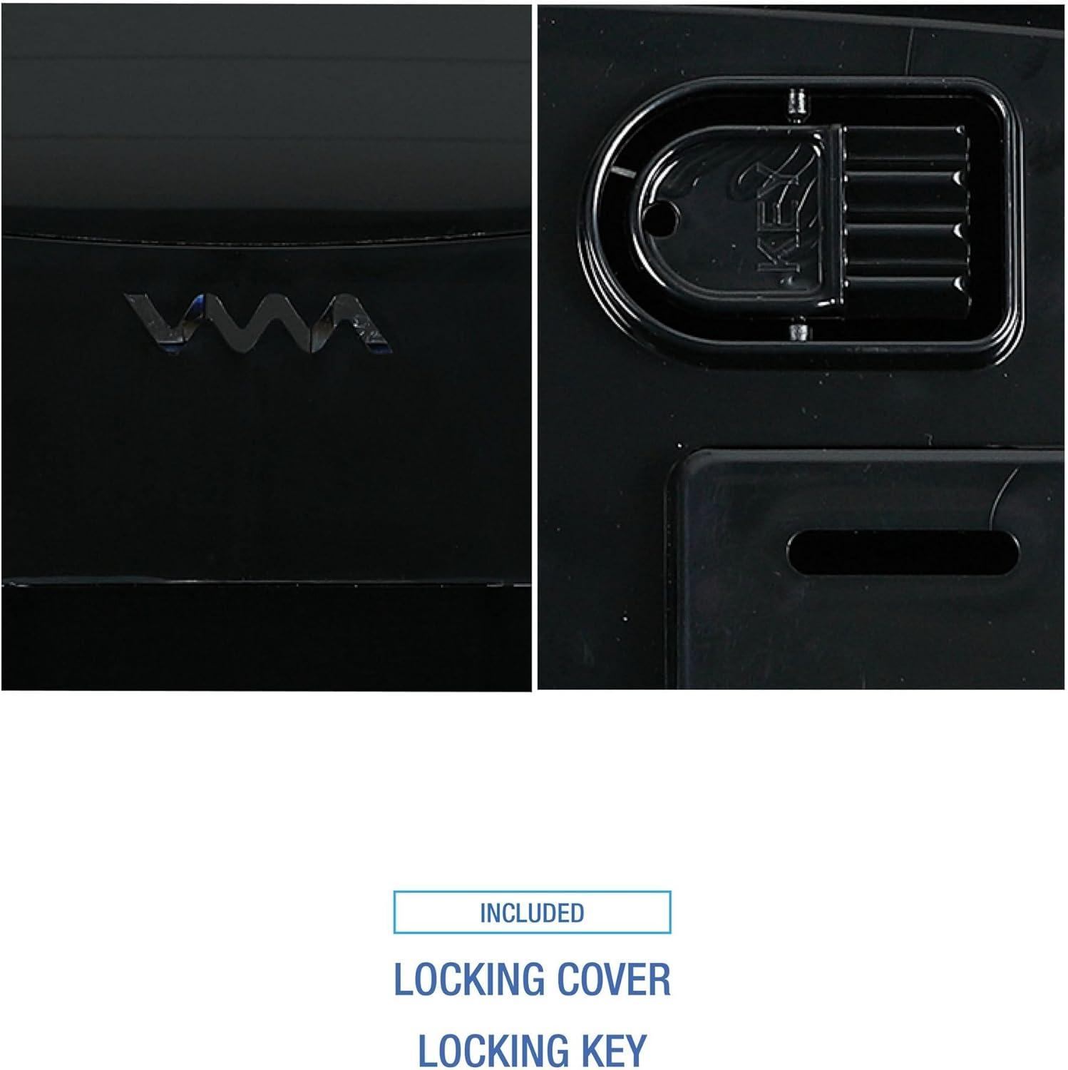 image:imageBoardwalk T1770BKBW 1175 in x 625 in x 18 in Ultrafold MultifoldCFold Towel Dispenser Black Pearl