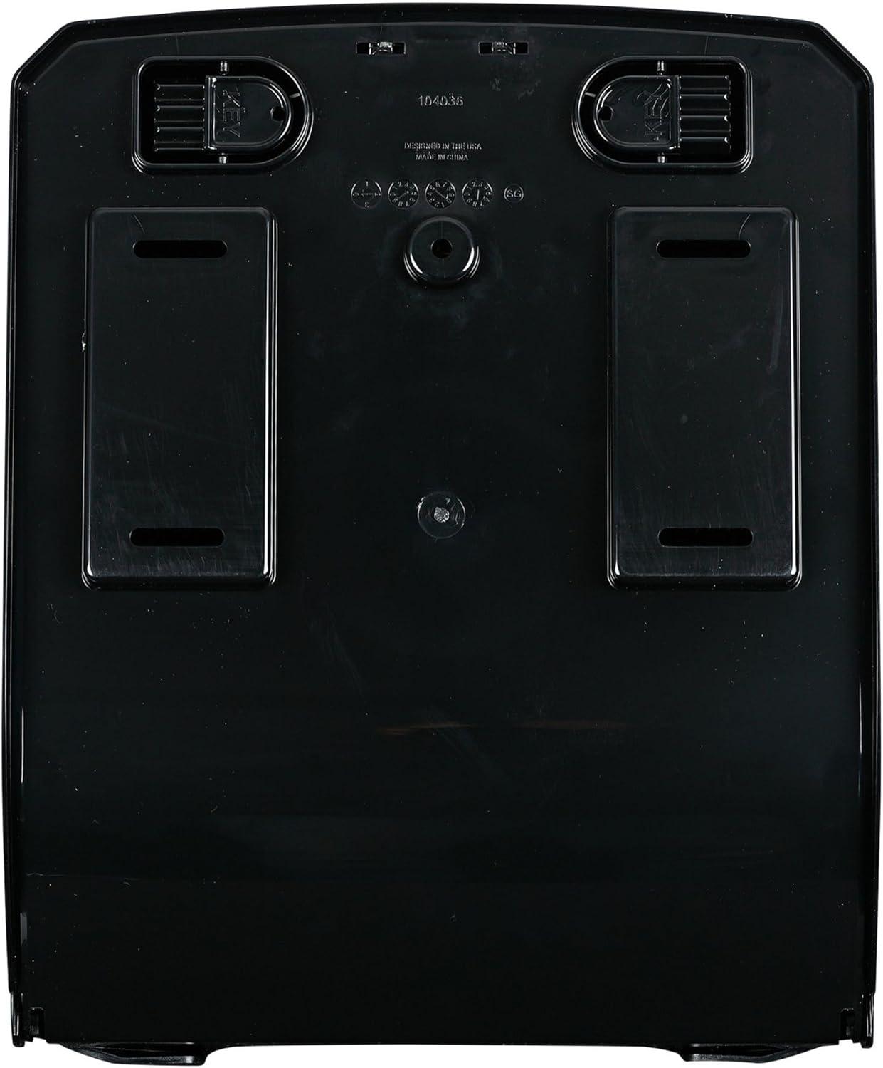 image:imageBoardwalk T1770BKBW 1175 in x 625 in x 18 in Ultrafold MultifoldCFold Towel Dispenser Black Pearl