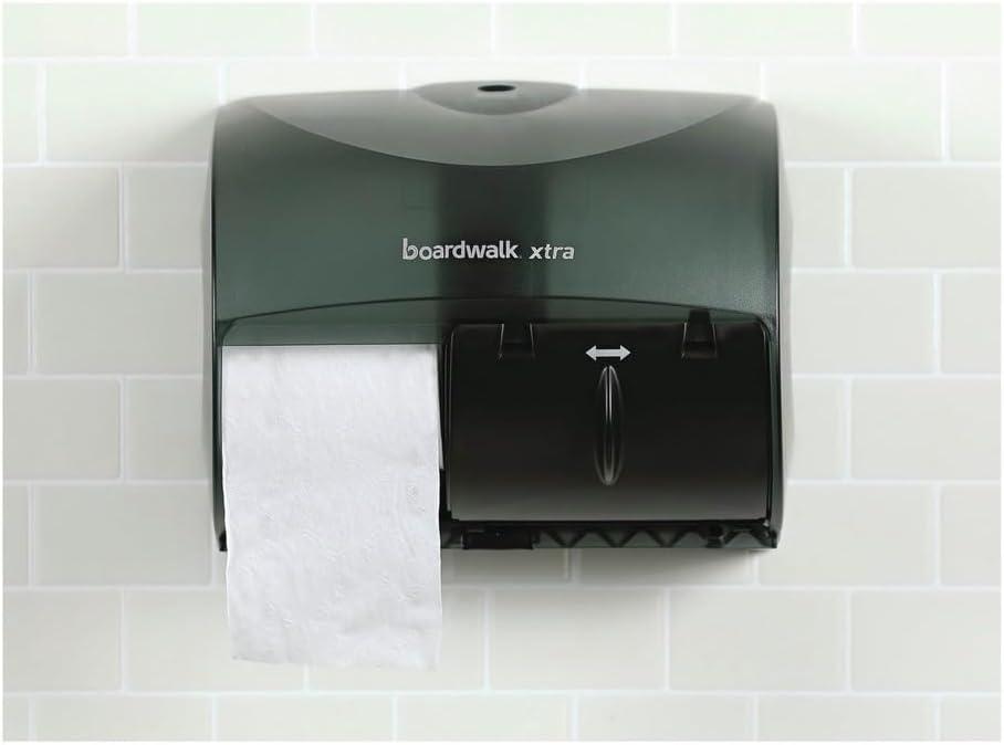image:imageBoardwalk Xtra 2Roll Controlled Bath Tissue Dispenser 1113 x 738 x 888 Translucent Black