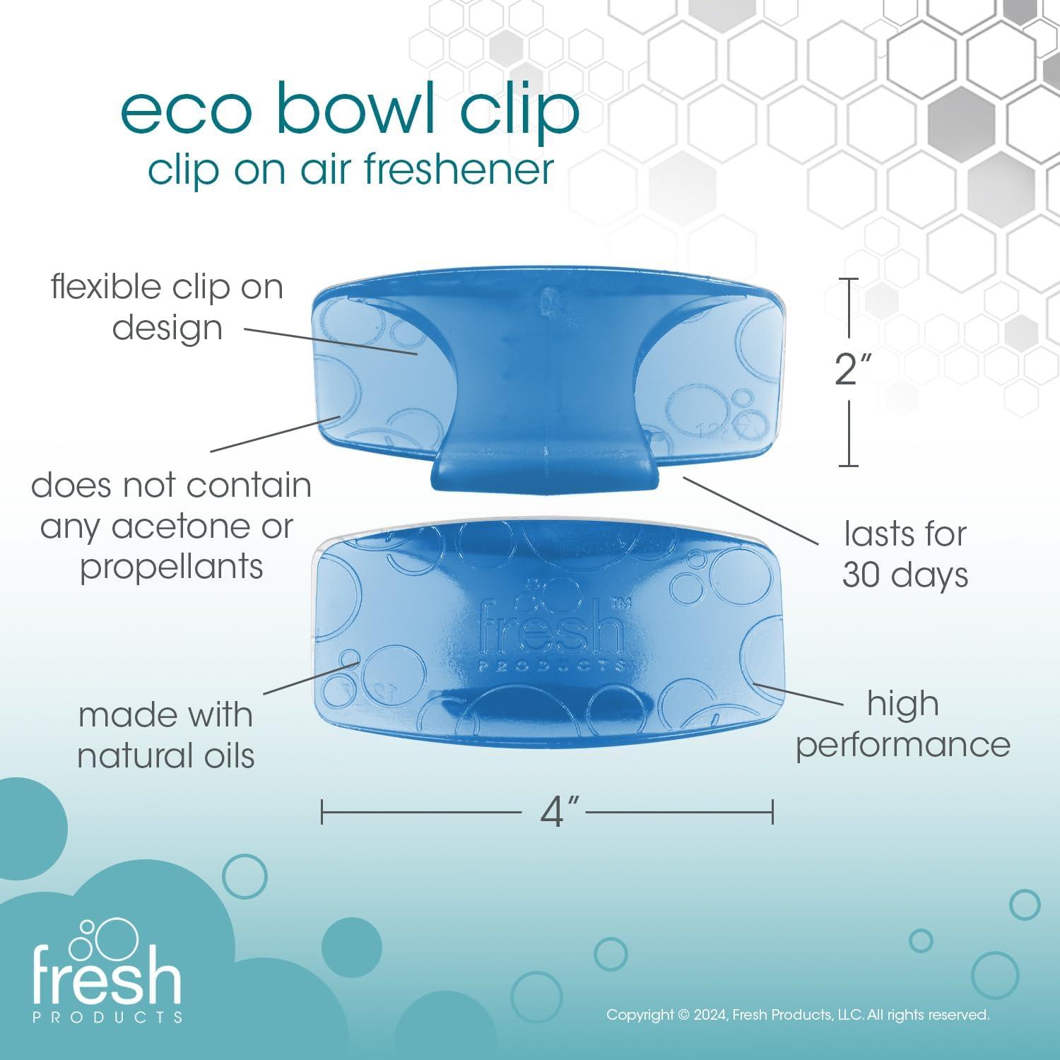 image:imageFresh Products FRS EBC72 CBLBX EcoFresh Bowl Clip Cotton Blossom Blue Pack of 12Blue