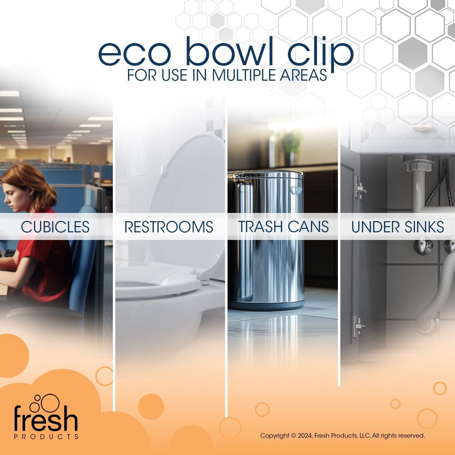 image:imageFresh Products FRS EBC72 CBLBX EcoFresh Bowl Clip Cotton Blossom Blue Pack of 12Citrus