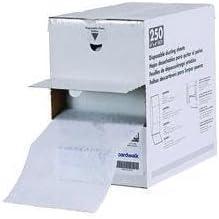 Americo Trapeze Disposable Dusting Sheets, 8″ x 6″, 125 Ft, White, 250 Sheets, 1 Roll, Ideal for Sweeping Hard Surfaces