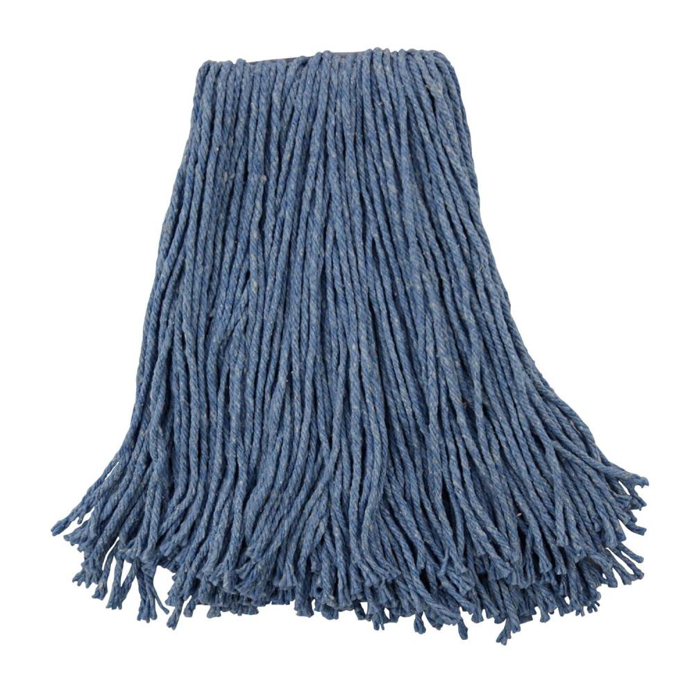 image:imageBoardwalk BWK2020B 20 CutEnd Standard Head CottonSynthetic Fiber Mop Head Blue 12Carton