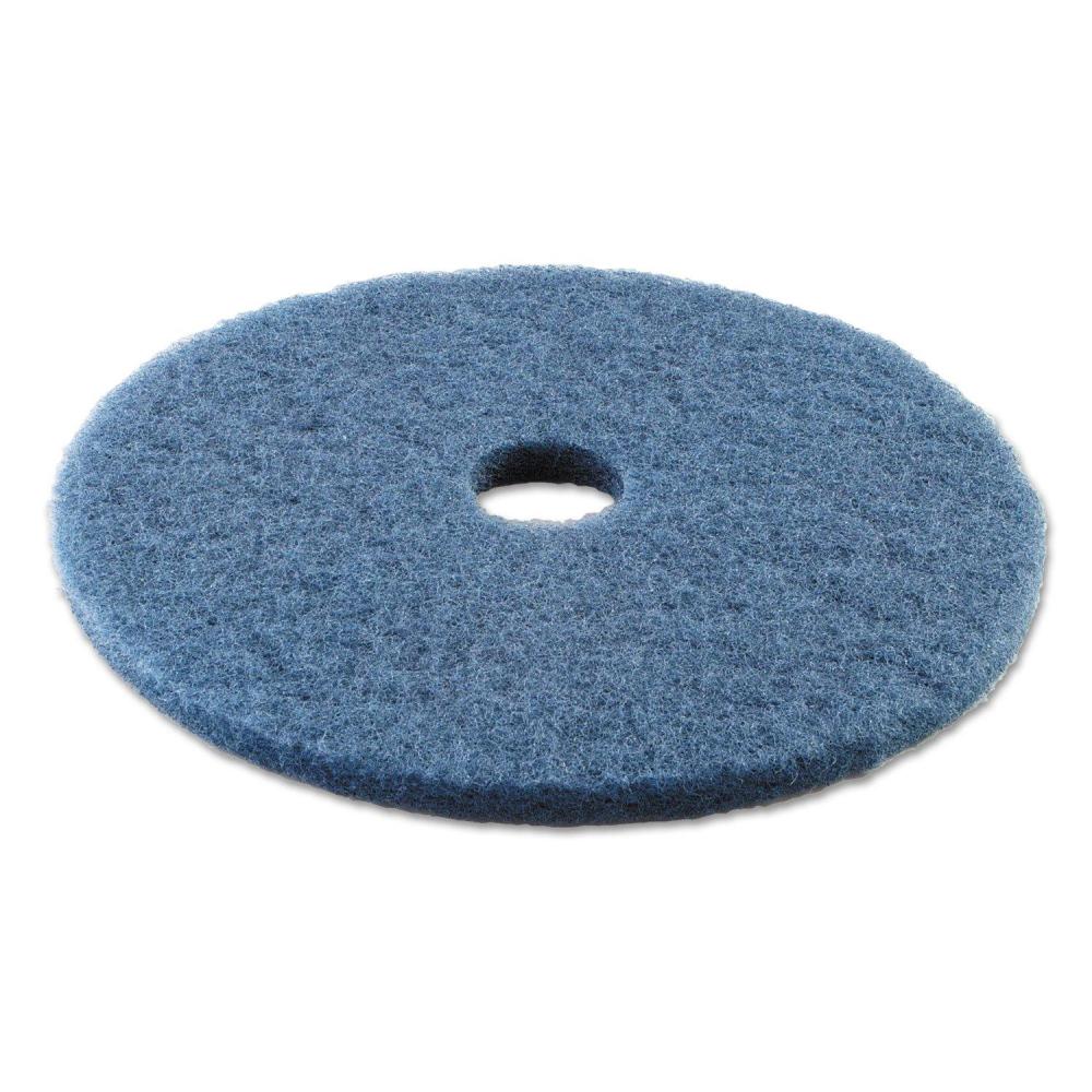 image:imageBoardwalk BWK4020BLU 20 in Diameter Scrubbing Floor Pads  Blue 5Carton