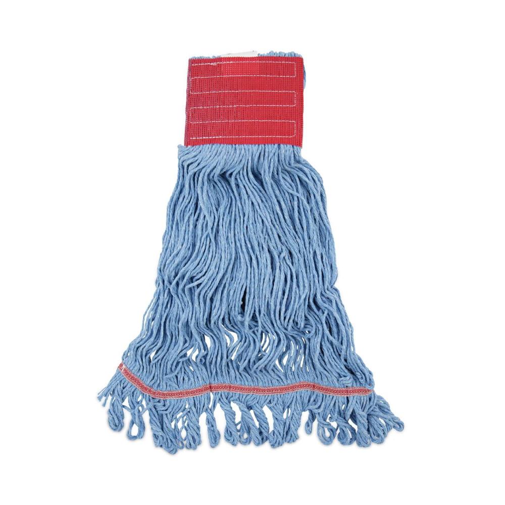 image:imageBoardwalk BWK403BL Premium Standard CottonRayon Fiber Mop Head  Large Blue 12Carton