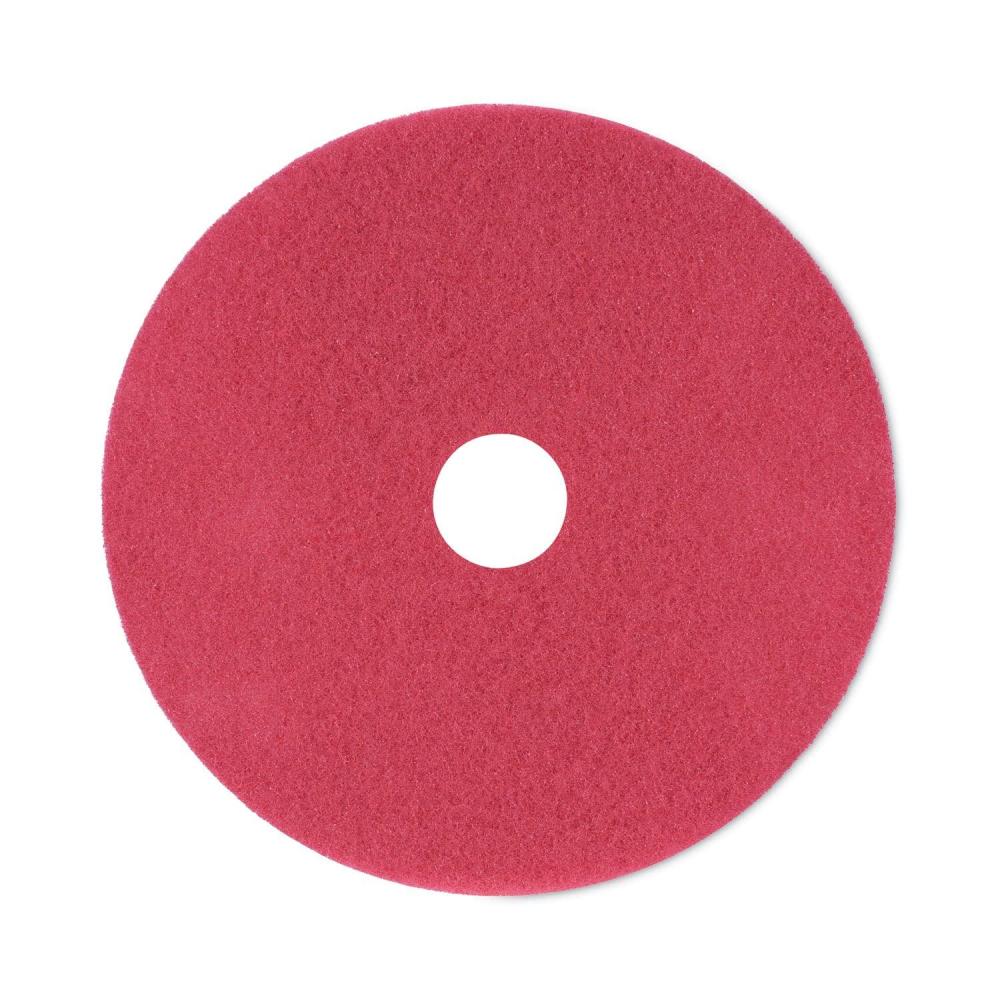 image:imageBoardwalk Buffing Floor Pads 21 Diameter Red 5carton