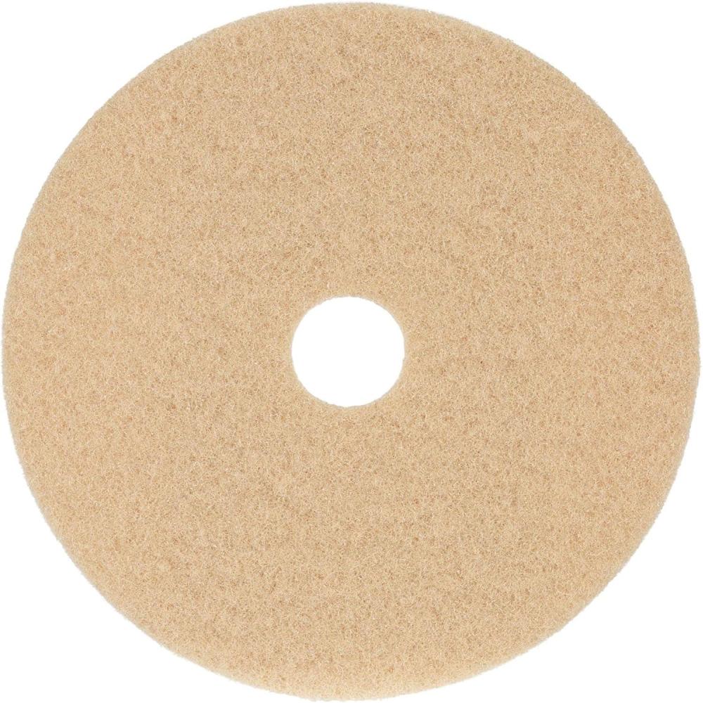 image:imageBoardwalk Burnishing Floor Pads 20 Diameter Tan 5carton