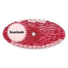 Boardwalk Curve Air Freshener, Spiced Apple, Red, 10/Box, 6 Boxes/Carton