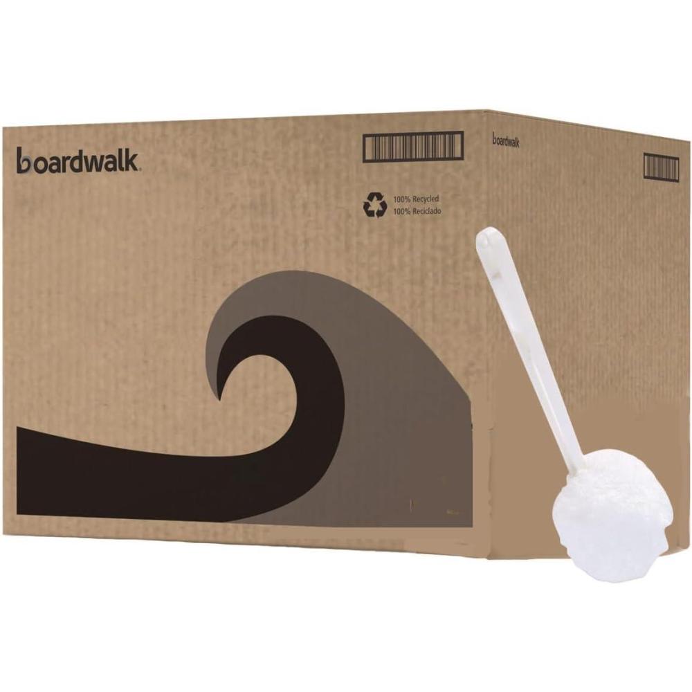 image:imageBoardwalk Deluxe Bowl Mop 10 Handle 2 Mop Head White 25Carton