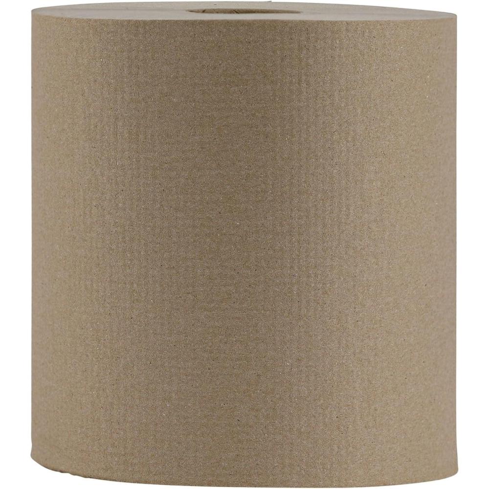 image:imageBoardwalk Hardwound Paper Towels Nonperforated 1Ply 8 x 800 ft Natural 6 RollsCarton