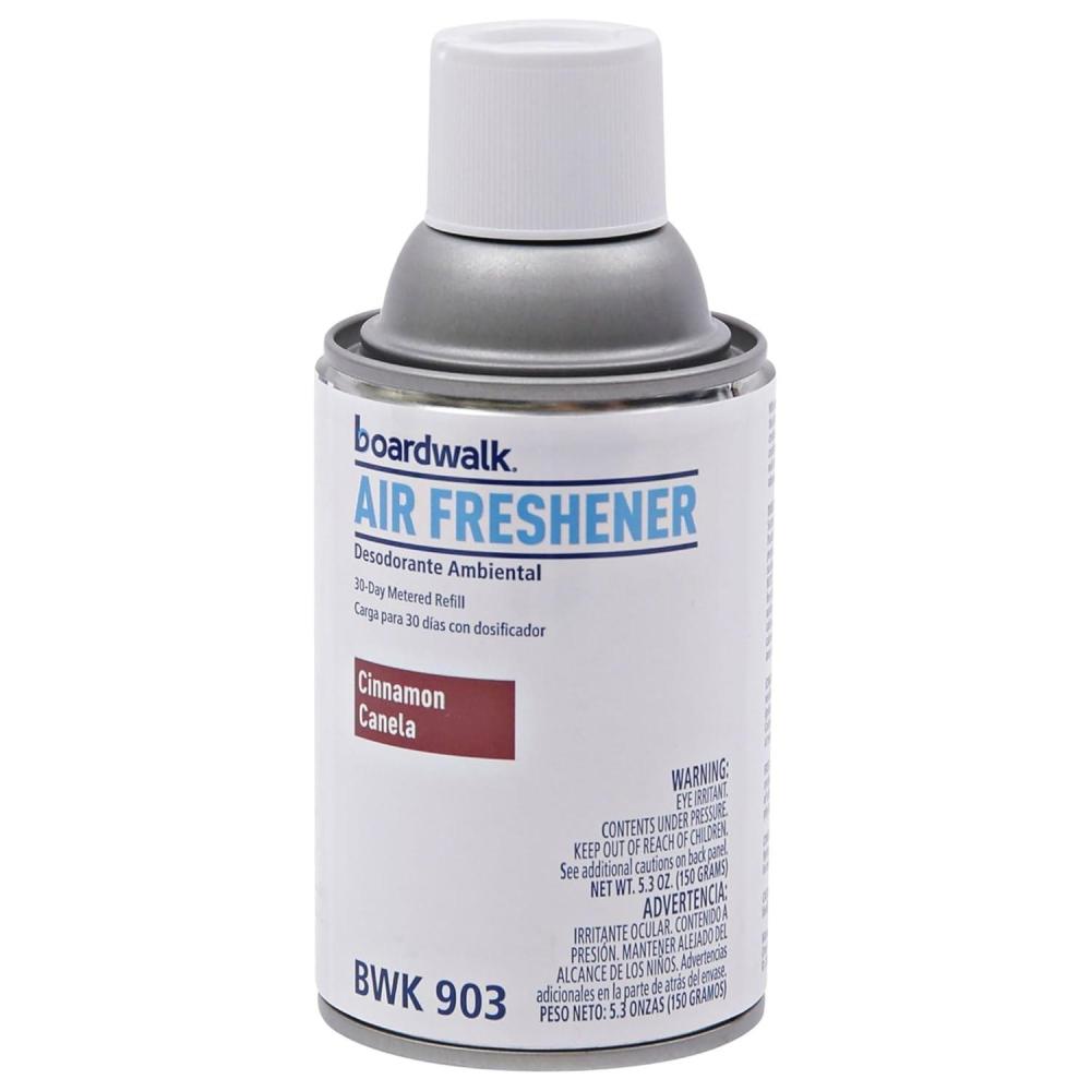 image:imageBoardwalk Metered Air Freshener Refill 12Pack 7 oz Aerosol Spray Powder Mist Scent Fits Most Standard Dispensers Lasts For 30 DaysCinnamon Sunset
