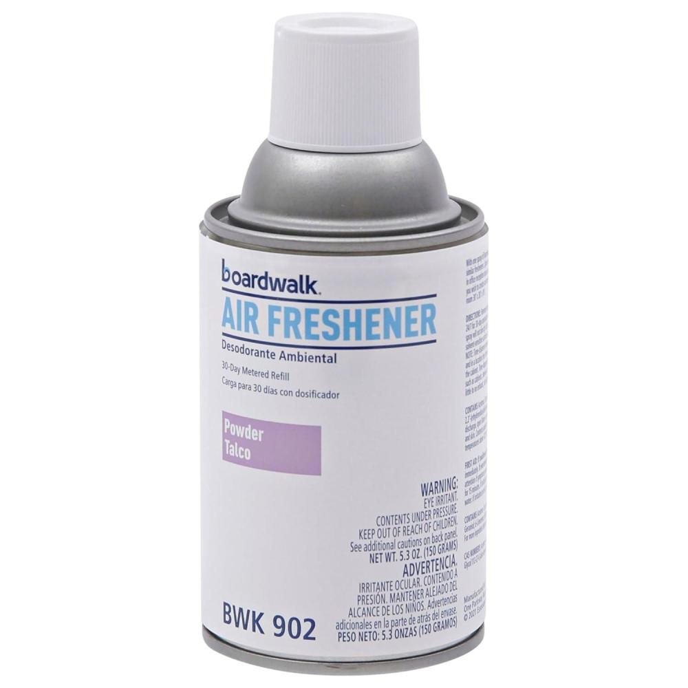 image:imageBoardwalk Metered Air Freshener Refill 12Pack 7 oz Aerosol Spray Powder Mist Scent Fits Most Standard Dispensers Lasts For 30 DaysPowder Mist