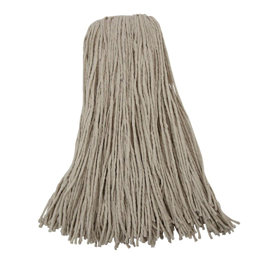image:imageBoardwalk Mop Head Economical LieFlat Head Cotton Fiber 32oz White 12Carton