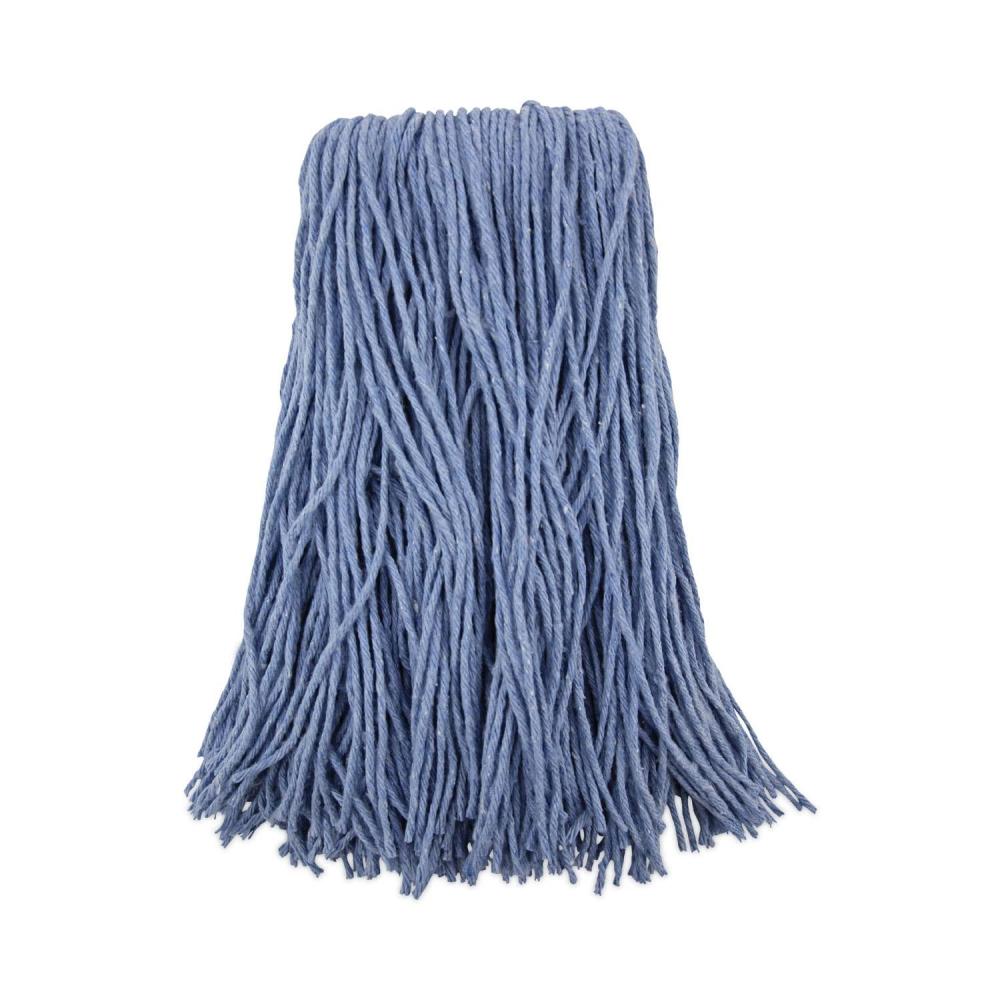 image:imageBoardwalk Mop Head Standard Head CottonSynthetic Fiber CutEnd 24 Blue 12Carton