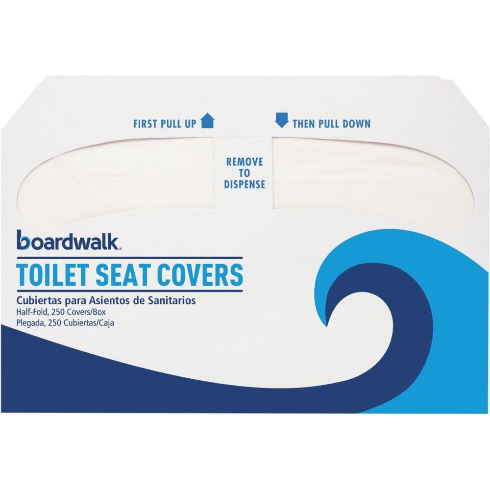 image:imageBoardwalk Premium Toilet Seat Covers 250 Coversbox 4 boxesCarton BWK K1000