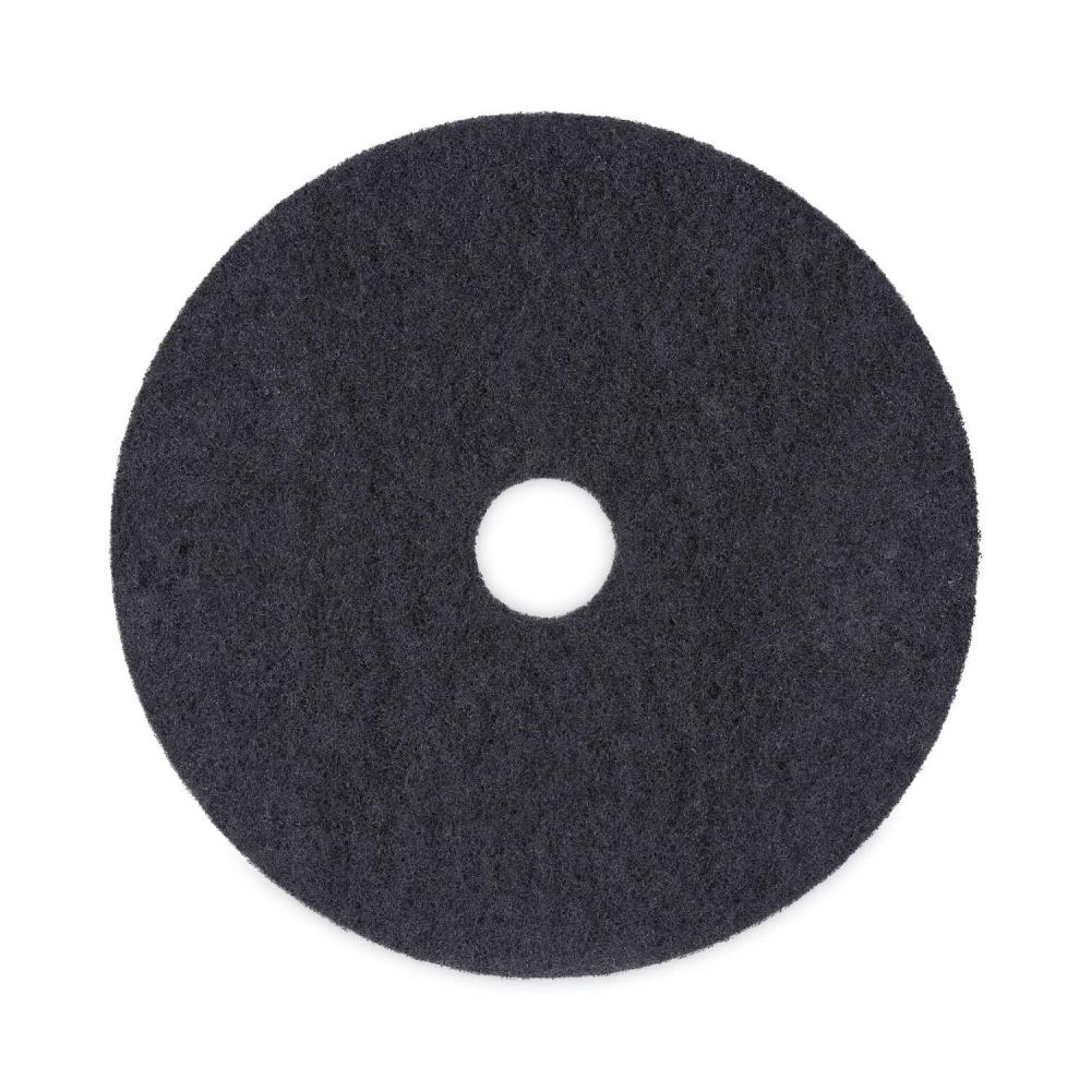 image:imageBoardwalk Stripping Floor Pads 20 Diameter Black 5Carton