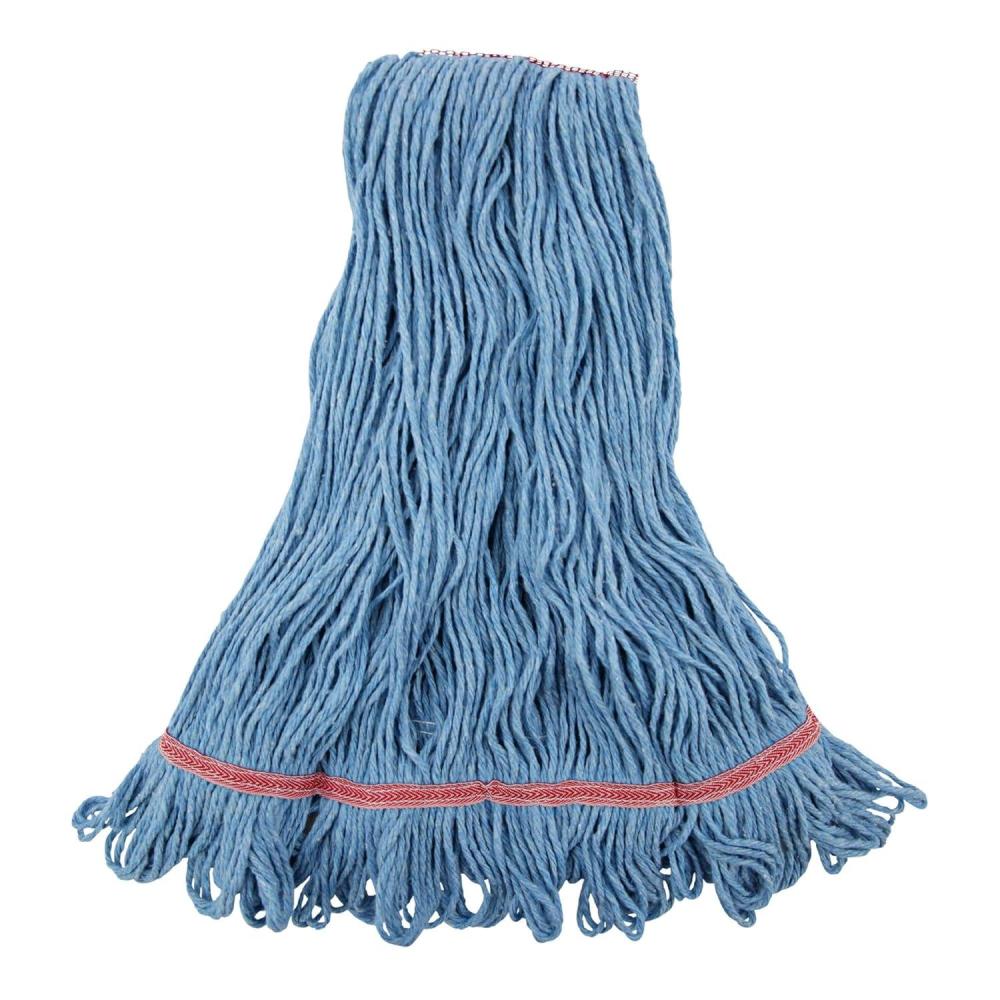 image:imageBoardwalk Super Loop Wet Mop Head CottonSynthetic Fiber 1 Headband Large Size Blue 12Carton