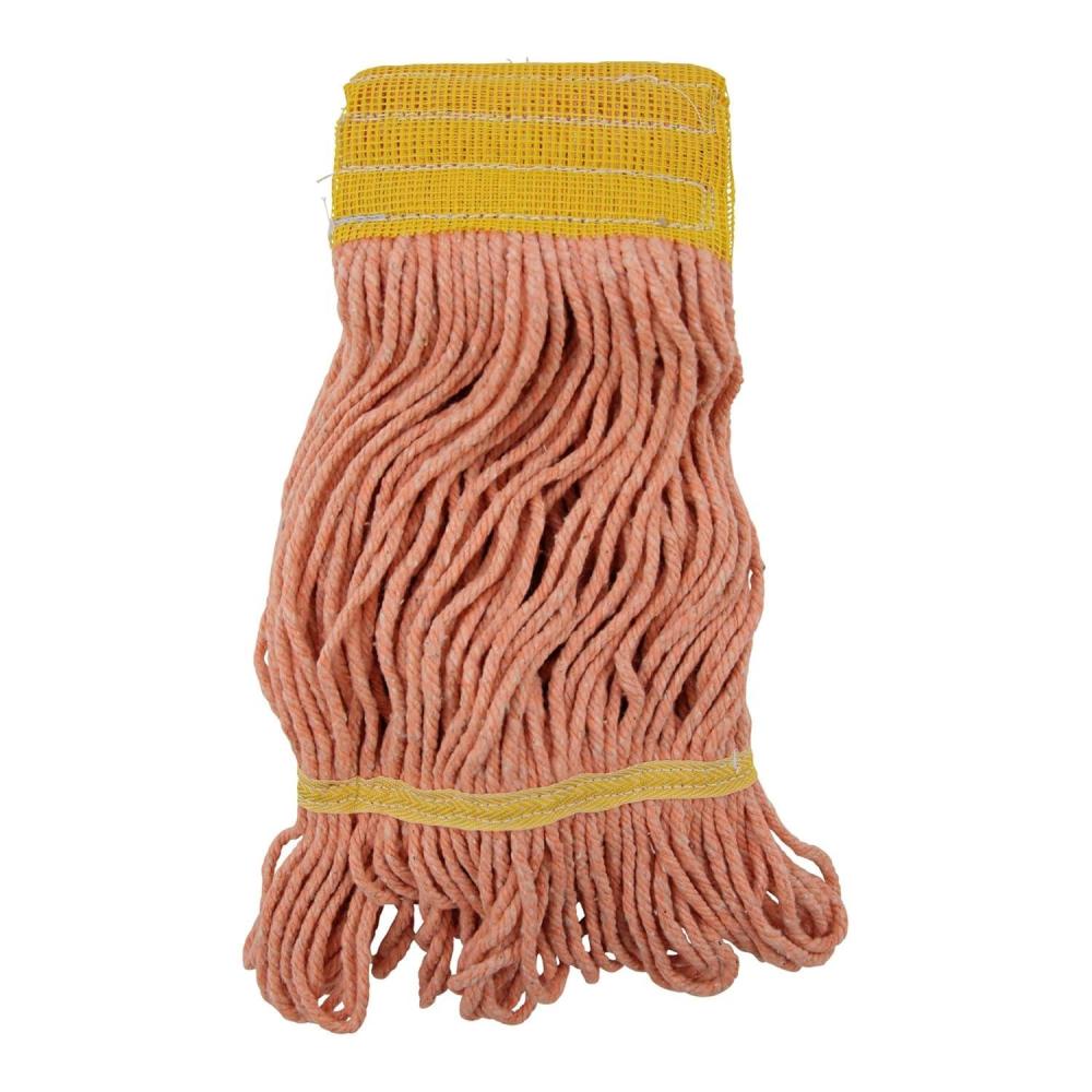 image:imageBoardwalk Super Loop Wet Mop Head CottonSynthetic Fiber 5 Headband Small Size Orange 12Carton