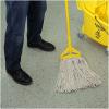 Boardwalk 5324C Cut-End Mop Kits #24 Natural 60-Inch Metal/Plastic Handle Yellow