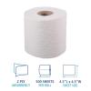 Boardwalk 6170 One-Ply Toilet Tissue Sheets, White, 1000 Sheets per Roll (Case of 96)