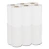 Boardwalk 6250 Hardwound Paper Towels, Nonperforated 1-Ply White, 350 ft (Case of 12 Rolls)(White)