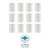 Boardwalk 6261 Hardwound Paper Towels, 1-Ply, 8″ x 600ft, White, 2″ Core (Case of 12 Rolls)(White)