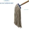 Boardwalk 724CEA Cut-End Lie-Flat Wet Mop Head, Cotton, 24oz, White