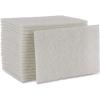 Boardwalk 98BWK LD 6 in. x 9 in. Light Duty Scour Pad – White (20/Carton)