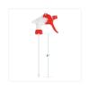 Boardwalk BWK09227 8 in. Tube Trigger Sprayer for 16-24 oz. Bottles – Red/White (24/Carton)