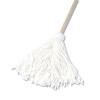 Boardwalk BWK116R 16 oz. Rayon Fiber Head Deck Mop with Wooden Handle (6/Carton)