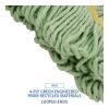 Boardwalk BWK1200LCT EcoMop Recycled Fiber Looped-End Mop Heads – Large, Green (12/Carton)