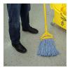 Boardwalk BWK2016B #16 Cut-End Standard Head Cotton/Synthetic Fiber Mop Head – Blue (12/Carton)