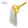 Boardwalk BWK2016R #16 Cut-End Standard Head Rayon Fiber Mop Head – White (12/Carton)