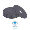 Boardwalk BWK4017HIP High Performance 17 in. Stripping Floor Pads – Grayish Black (5/Carton)