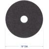 Boardwalk BWK4019HIP High Performance 19 in. Stripping Floor Pads – Grayish Black (5/Carton)