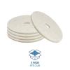 Boardwalk BWK4019NAT 19 in. Diameter Burnishing Floor Pads – Natural White (5/Carton)