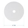 Boardwalk BWK4021WHI 21 in. Diameter Polishing Floor Pads – White (5/Carton)