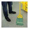 Boardwalk BWK501GN 5 in. Headband Super Loop Cotton/Synthetic Fiber Wet Mop Head – Small, Green (12/Carton)