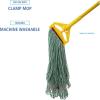Boardwalk BWK503GNNB Premium Standard Cotton/Rayon Fiber Mop Head – Large, Green (12/Carton)