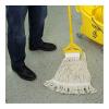 Boardwalk BWK524C 24 oz. Pro Loop Web/Tailband Premium Saddleback Cotton Mop Head – White (12/Carton)